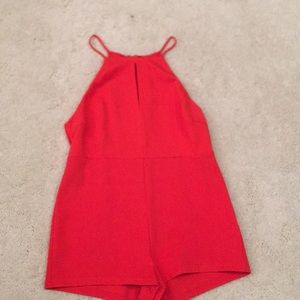 Burnt orange romper never worn